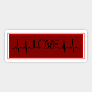 Love Diagnosis Sticker